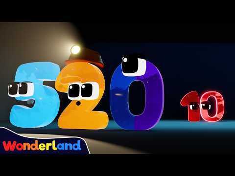 Wonderland: Adding 10's | 500 and 10's Counting Fun | Learn to Count