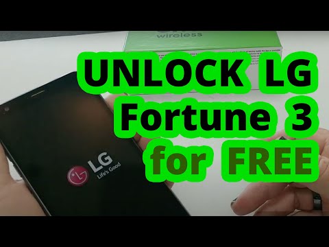 🥇 Unlock LG Fortune 3 from Cricket - Device Unlock
