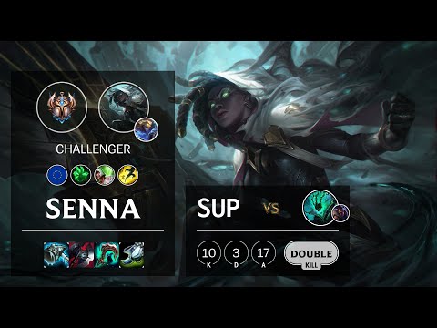 Senna Support vs Thresh - EUNE Challenger Patch 10.15