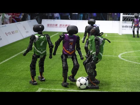 Humanoid Robot Football League Begins Officially