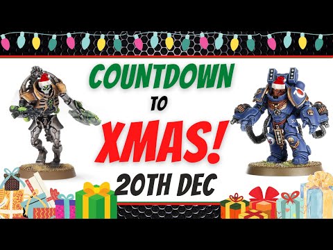 Necron Triarch Praetorians Vs Marine Aggressors - Countdown to Xmas - 20th Dec - Warhammer 40k - 9th