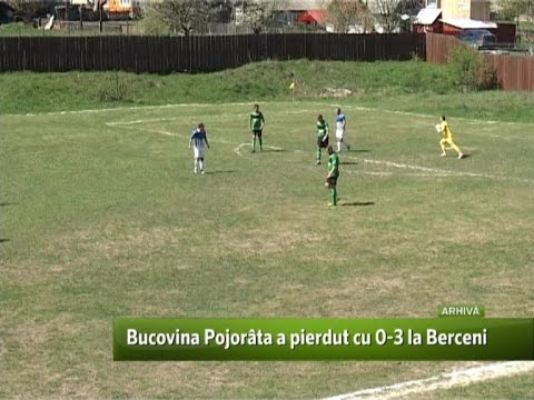 Bucovina Pojorâta a pierdut cu 0-3 la Berceni