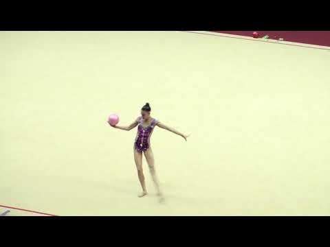 Katz Adi Asya 2004 ISR ball IT RG Junior Moscow 2019 16.60