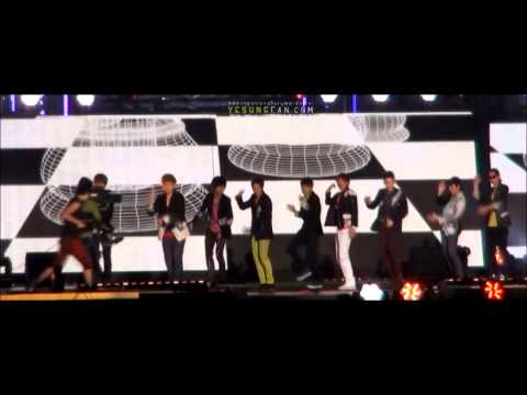 [HD fancam] 110813 Hallyu Wave Concert - Superman + Mr Simple + Sorry Sorry (Super Junior)