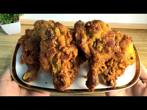 RESEP AYAM GORENG KIPAS ,BAGIAN LUAR GARING DAN BAGIAN DALAM JUICY