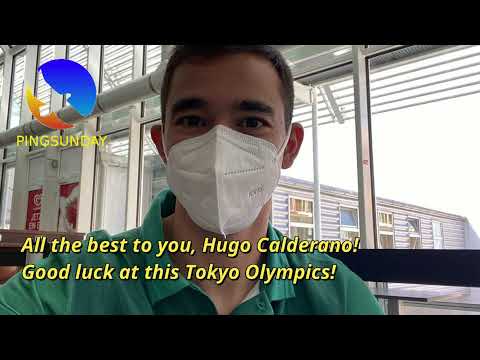 Hugo's backhand with 2 hands like in tennis