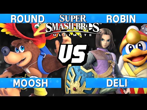 Smash Ultimate Tournament Round Robin - Moosh (Banjo) vs Deli (Hero / DDD) - S@LT 206