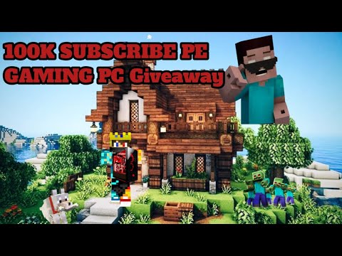 Hamsabke gaming - Minecraft Smp Live//Gaming PC Giveaway 😺 Hamsabke Gaming