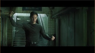 The Matrix Neo vs Mr. Smith (Subway Fight)