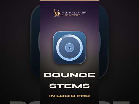 Video: how to export stems in Logic Pro