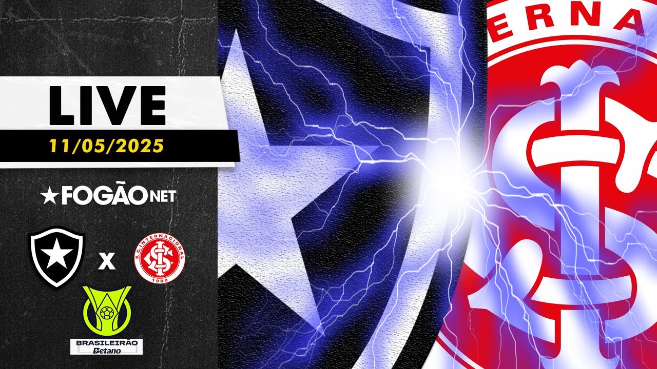 LIVE | Pré-jogo de Botafogo x Internacional pela 8ª rodada do Brasileirão 2025