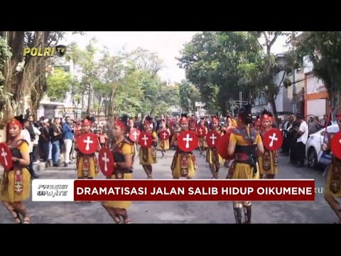 PRESISI UPDATE: KAPOLDA MALUKU HADIRI DRAMATISASI JALAN SALIB HIDUP OIKUMENE 20/04/2025 14.00