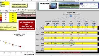 Pmax and optimal load spreadsheet