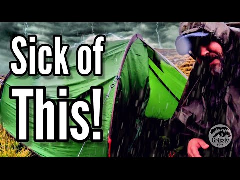 "Go Camping, it'll be Fun" - Forced to Take Shelter in a Cloud Tunnel ⚠️