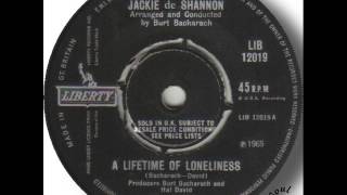 Jackie de Shannon   A Lifetime Of Loneliness