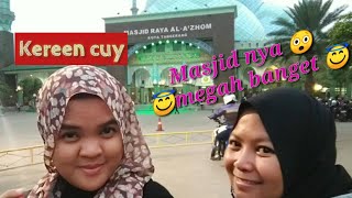 preview picture of video '#travel vlog at masjid Al A'zhom tanggerang wisata religi'