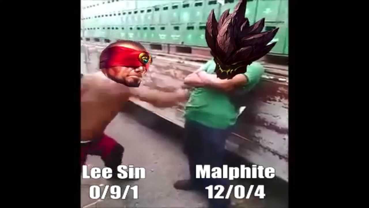 Liên Minh Huyền Thoại: cảm giác khi solo với thằng tank team địch :))