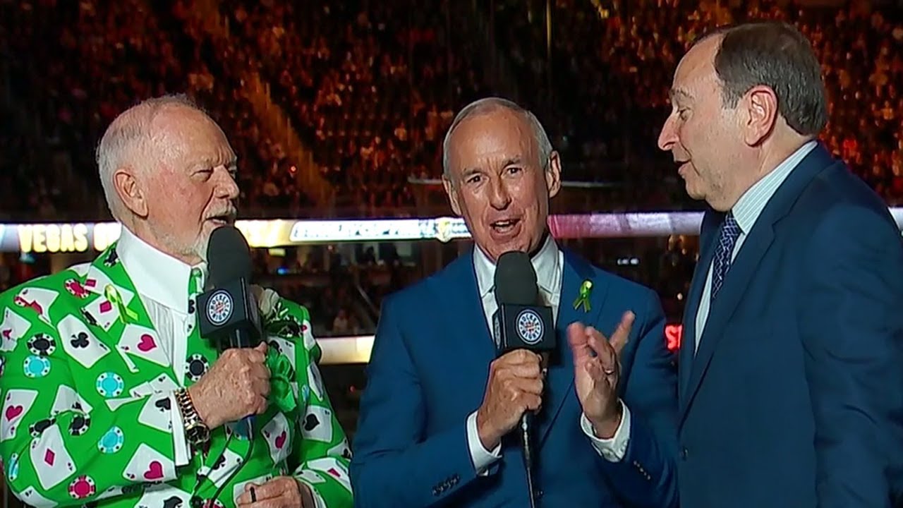 Vidéo: AYOYE!!!!! Don Cherry demande à Gary Bettman EN DIRECT...De ramener les Nordiques!!!!!!!