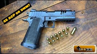 9mm or 45 ACP? The Witness 2311 CMXX DA 1911 Review