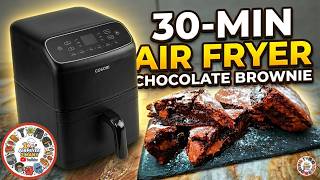 Fudgy Chocolate Brownies in an Air Fryer (Only 30 Minutes!)