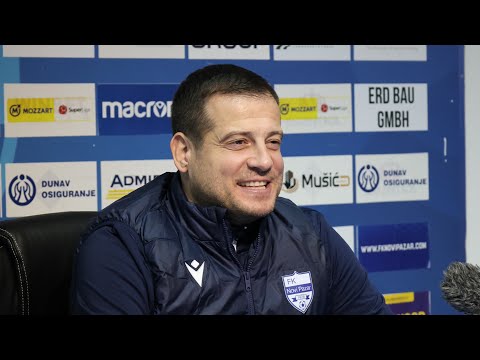 Konferencija za medije pred utakmicu 24. kola Superlige Srbije • FK Vojvodina - FK Novi Pazar