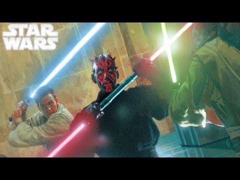 The Forbidden Force Ability Darth Maul Used on Qui-Gon Jinn and Obi-Wan
