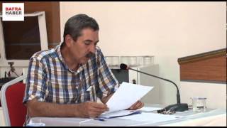 Bafra Belediyesi 2014 Ağustos Ayı Meclis ToplantısI
