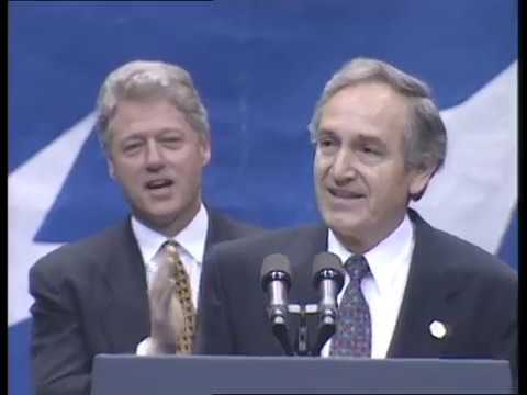 President Clinton in Iowa City, Iowa (1996)