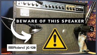 Video thumbnail for Roland Jazz Chorus JC-120 in Depth | Recording Tips & Tricks 🎸 Stereo Mono Miking Test | jumping EQs by Alberto Martinez Del Rio Guitar