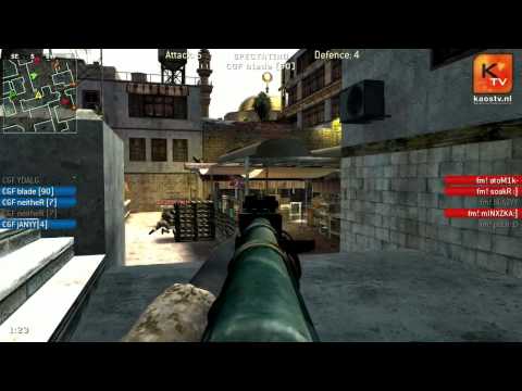 [CoD4] FragMasters vs CYBORG FACTORY - Zowie Challenge 3