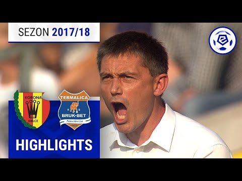 Korona Kielce - Bruk-Bet Termalica Nieciecza 2:1 | SKRÓT | Ekstraklasa 2017/18 | 7. Kolejka