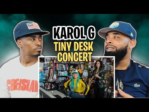AMERICAN RAPPER REACTS TO-Karol G: Tiny Desk Concert