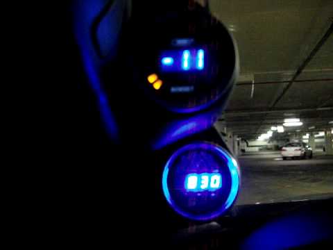 X-Runner ProSport Digital Boost gauge and Autometer Digital Shift light