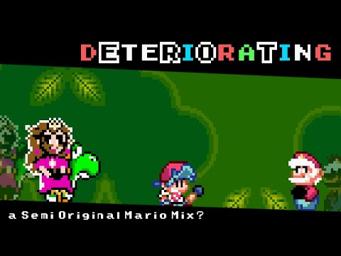 FNF Deteriorating W.I.P - Burning (Semi-Original Mario Mix?) - FNF Mod