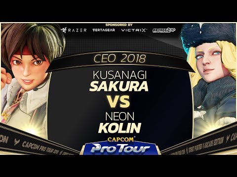 Kusanagi (Sakura) vs Neon (Kolin) - CEO 2018 - Pools - CPT 2018
