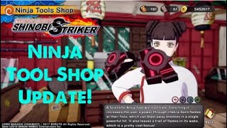 Burning Sun Ninja Tool! Ninja Tool Shop Update Naruto to Boruto Shinobi Striker