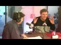 El saxofonista Blas Rivera con Jordi batallé en RFI