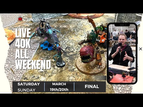 LIVE: Harlequins vs Blood Axes Orks  | FINAL Tournament Event Stream Round 5