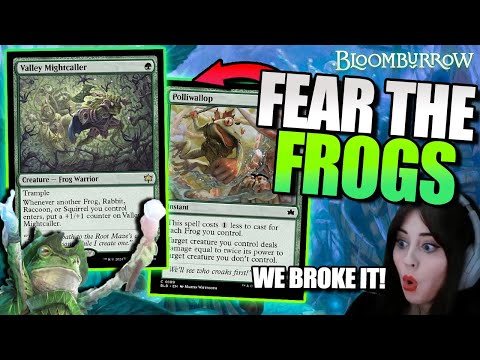 😱Frogs are DESTROYING Tier 1 Standard Decks!🐸MTG Arena