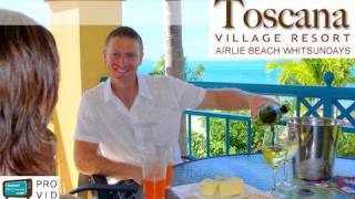 preview picture of video 'Toscana Village Resort, Airlie Beach Accommodation, Whitsundays, Great Barrier Reef'