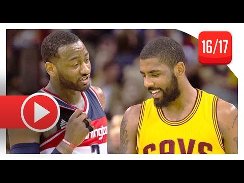 John Wall vs Kyrie Irving SICK Duel Highlights (2017.03.25) Wizards vs Cavaliers - Wall OWNS IT!!