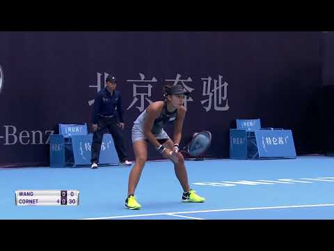 Alize Cornet vs Yafan Wang - BEIJING OPEN 2017