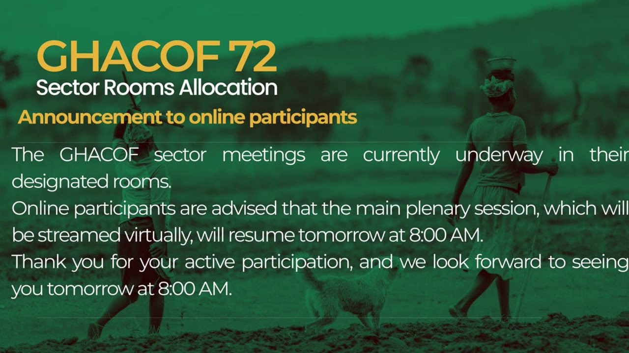 GHACOF 72: Advancing Climate Services for Resilient Communities