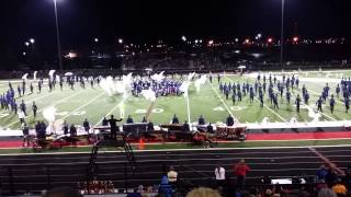 preview picture of video 'The Homestead Spartan Alliance Marching Band At The Bluffton Competition'