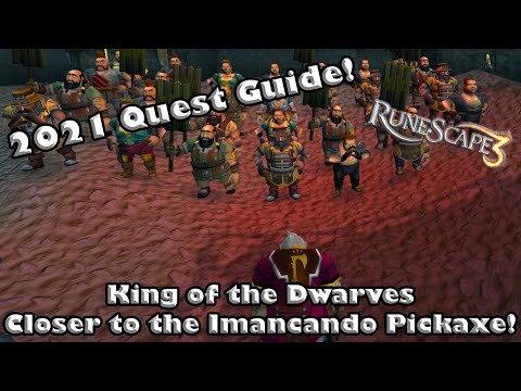 RS3 Full Quest Guide - King of the Dwarves - Unlock the Lava Flow Mine