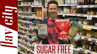 The HEALTHIEST Sugar Free Sweeteners At The Grocery Store - Monk Fruit, Stevia, & More!
