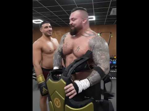 Eddie Hall clearly didn't expect that!  #ufc #mma #boxing