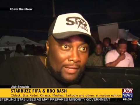 Starbuzz FIFA & BBQ Bash - AM Showbiz on Joy News (12-6-17)