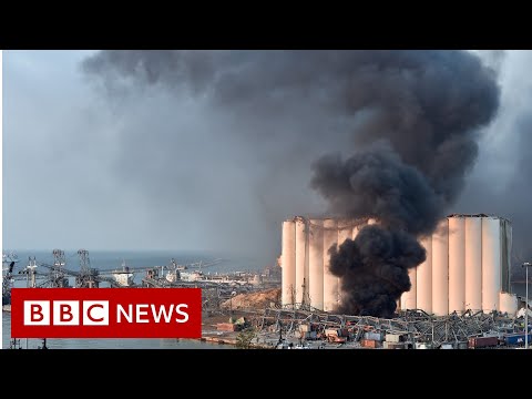 Widespread damage after huge explosion in Beirut