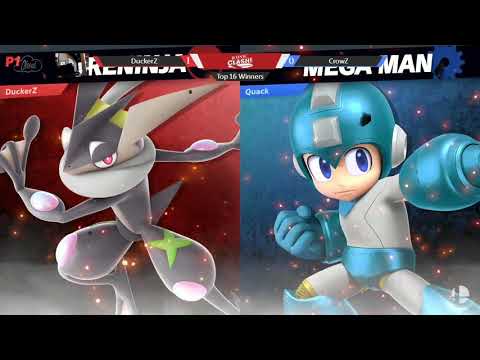 Iconic Clash! 2 Singles - DuckerZ (Greninja) vs CrowZ (Mega Man)